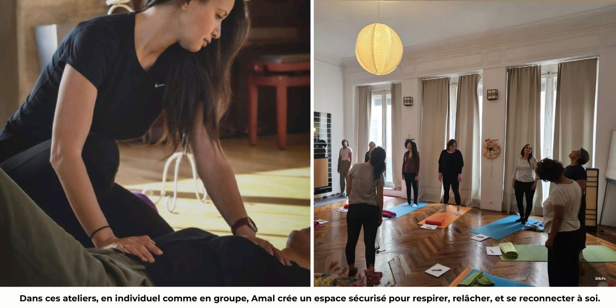 Séance de breathwork avec Amal Bouarfa à Marseille