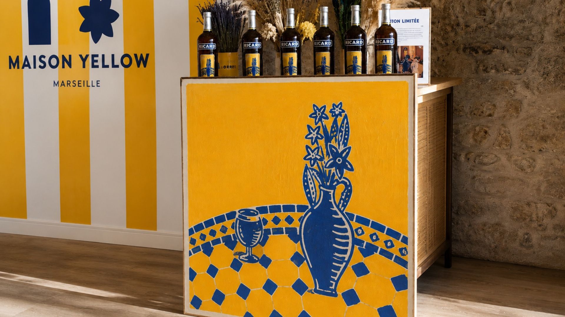 Édition limitée RicarxLoïc Potignon présentée chez Maison Yellow à Marseille